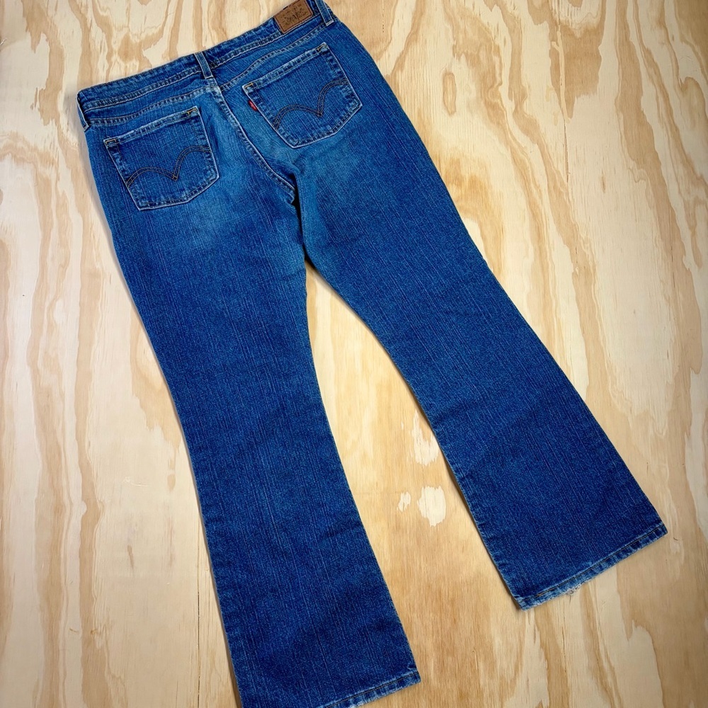 Levi’s 518 Superlow Bootcut Jeans Y2K Low Rise Flare 33 - Picture 9 of 13